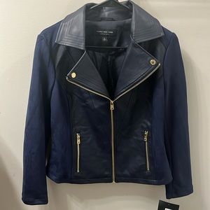 Marc New York navy jacket Gold zipper (small)